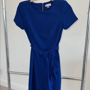 Calvin Klein Royal Blue Dress